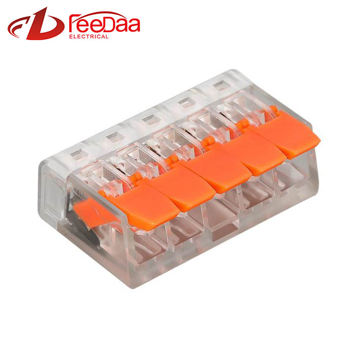 WAGO 221 Series Quickly Wire Connector | 1 v 4 izhod PCT-415
